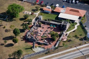 coral castle aerial photo 