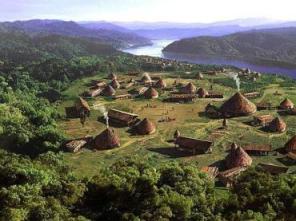 Looks like the ideal location for committing genocide! http://www.nativevillage.org/