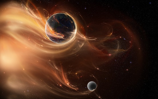 Space Dust Brings Water and Organics to Planets&nbsp;Simultaneously