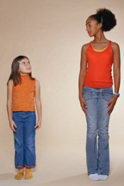 puberty height