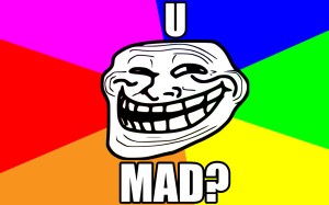 rainbow internet troll