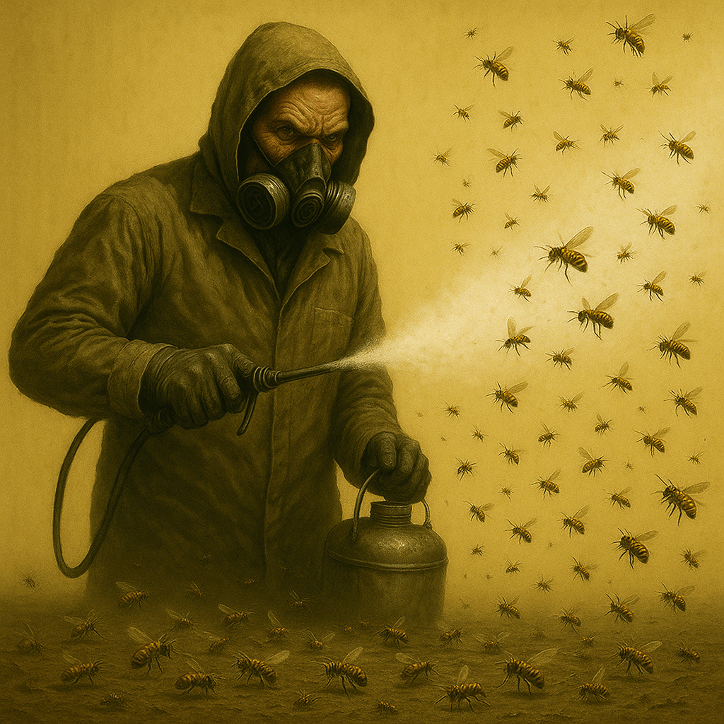 The Pollinator Purge: How Landscaping Giants Are Silencing Nature’s&nbsp;Workforce